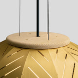 Amicus Pendant Light By Cerno, Size: Large, Finish: Brushed Brass