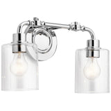 Gunnison Vanity Light - Chrome w/ 2 Lights