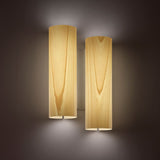 Black Note Duplet LED Wall Sconce by LZF