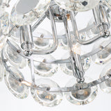 Perrene Drum Chandelier By Eurofase, Size: Small