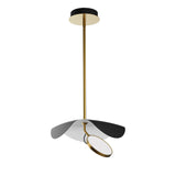 Carmen Chandelier By ET2, Size: Small, Finish: Black / Gold