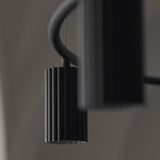 Donna Circle Pendant by Pholc, Size: Small, Medium, Finish: Black Ink, Linen, | Casa Di Luce Lighting