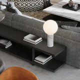 Pilar Table Lamp By Pablo, Finish: Carrara White