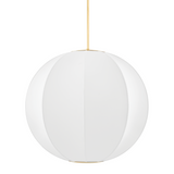 Jupiter pendant Light By Hudson Valley, Size: Medium