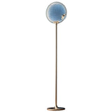 Horo Stl Floor Lamp By Masiero, Finish: Light Blue