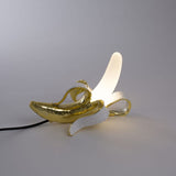 Banana Lamp Houey By Seletti, Finish: Gold