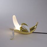 Banana Lamp Dewey By Seletti, Finish: Gold