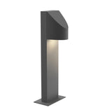Shear LED Bollard By Sonneman Lighting, Finish: Textured Gray, Size: Small