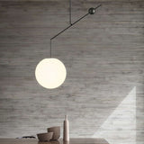 Malamata Suspension By LucePlan, Finish: Matt Black