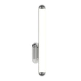 Plaza Bath Bar By Sonneman Lighting, Size: Small, Finish: Satin Chrome