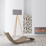 Belmont Floor Lamp, Finish: Silverdale Oak