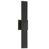 Annette Outdoor Wall Sconce By Eurofase, finish: Black