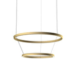 Compendium Circle Pendant By LucePlan, Finish: Brass