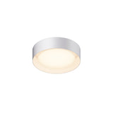 Echo LED Flush Mount By ET2, Size: Small, Finish: White