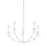 Florian Chandelier By Troy Lighting, Size: Small, Finish: Gesso White