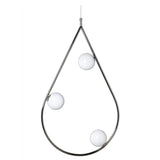 Pearls Pendant Medium Shiny Nickel