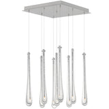 Stillo 9 Light Pendant, Finish: Satin Nickel