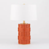 Athena Table Lamp by Mitzi, Finish: Burnt Orange/Gold Leaf Combo-Mitzi, Cream White/Gold Leaf Combo-Mitzi, Opal Grey/Gold Leaf Combo-Mitzi, , | Casa Di Luce Lighting
