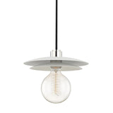 Milla Pendant by Mitzi, Finish: Nickel Polished, Size: Large, | Casa Di Luce Lighting