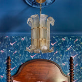 Brasher Chandelier by Hudson Valley, Finish: Brass Aged, Nickel Polished, Size: Small, Large, | Casa Di Luce Lighting