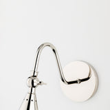 Lupe Wall Sconce By Mitzi - Polished Nickel Closer View