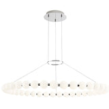 Orbet Chandelier By Tech Lighting, Size: Small, Finish: Polished Nickel