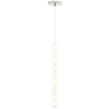 Orbet Pendant By Tech Lighting, Finish: Polished Nickel, Number of Lights: 9 Light