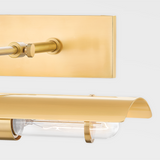 Raelynn Picture Light By Mitzi, Finish: Aged Brass, Size: Small