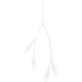 Elsa Pendant By Mitzi, Size: Small, Finish: Textured White