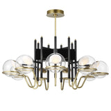 Crosby Chandelier By Tech Lighting, Size: Medium