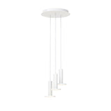 Cielo Multilight Chandelier by Pablo, Finish: White, Number of Lights: 3 lights, | Casa Di Luce Lighting