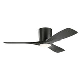 Satin Black Volos Ceiling Fan by Kichler