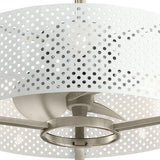 13” Eyrie - Brushed Stainless Steel Light