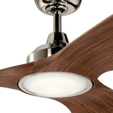 Imari Ceiling Fan by Kichler, Finish: White Matte, Nickel Polished, Satin Black-Kichler, , | Casa Di Luce Lighting
