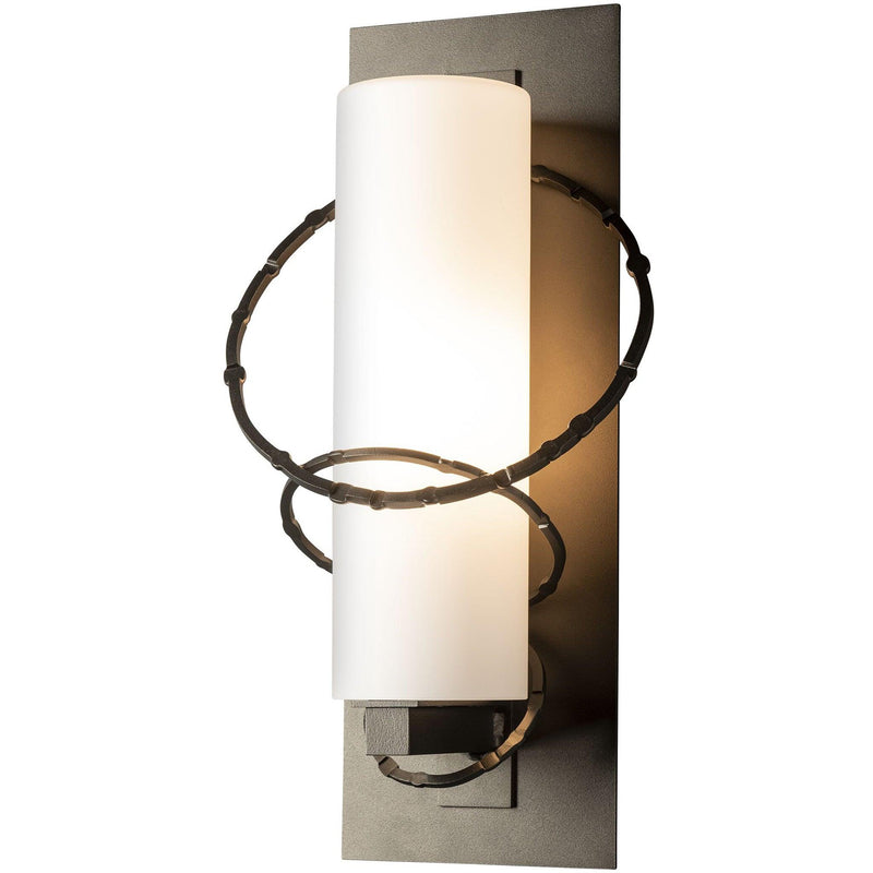 Small-Coastal Oil Rubbed Bronze Olympus Outdoor Sconce by Hubbardton Forge