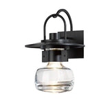 Mason Coastal Outdoor Wall Sconce by Hubbardton Forge, Finish: Coastal Burnished Steel-Hubbardton Forge, Size: Large, | Casa Di Luce Lighting