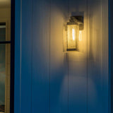 Polaris Outdoor Sconce in living room