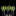 Iron Grey-Dark Violet-Light Green Rose 3050/8 Suspension by Italamp