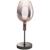 Shiny Pink Gold Coating Rose LED Table Lamp by Italamp