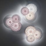 Ghipur AP3 Wall Lamp by Italamp, Color: White, Grey, Sand, Lilac, Multicolor, , | Casa Di Luce Lighting