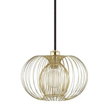 Jasmine Pendant by Mitzi, Finish: Brass Polished, Size: Small, | Casa Di Luce Lighting
