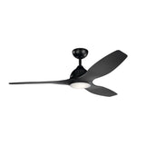 Jace Ceiling Fan by Kichler, Finish: Satin Black-Kichler, White, White-Kichler, Walnut, , | Casa Di Luce Lighting
