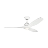 Jace Ceiling Fan by Kichler, Finish: Satin Black-Kichler, White, White-Kichler, Walnut, , | Casa Di Luce Lighting