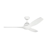 Jace Ceiling Fan by Kichler, Finish: Satin Black-Kichler, White, White-Kichler, Walnut, , | Casa Di Luce Lighting