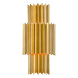 Moxy Wall Sconce by Corbett, Finish: Gold Leaf, Silver Leaf, Gesso White-Troy Lighting, , | Casa Di Luce Lighting