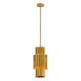 Moxy Pendant by Corbett, Finish: Gold Leaf, Silver Leaf, Gesso White-Troy Lighting, , | Casa Di Luce Lighting