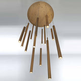 Santana 18 Light LED Chandelier Details
