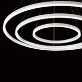 Spunto Three Tier LED Chandelier Details