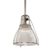 Haverhill Pendant by Hudson Valley, Finish: Nickel Satin, Size: Large, | Casa Di Luce Lighting