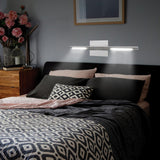 Philip LED Wall Sconce in bedroom